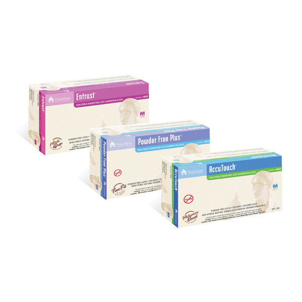 EXAM GLOVES, X-SMALL, 100/BX, 10 BX/CS, SOLD AS CASE DYNAREX 10000058