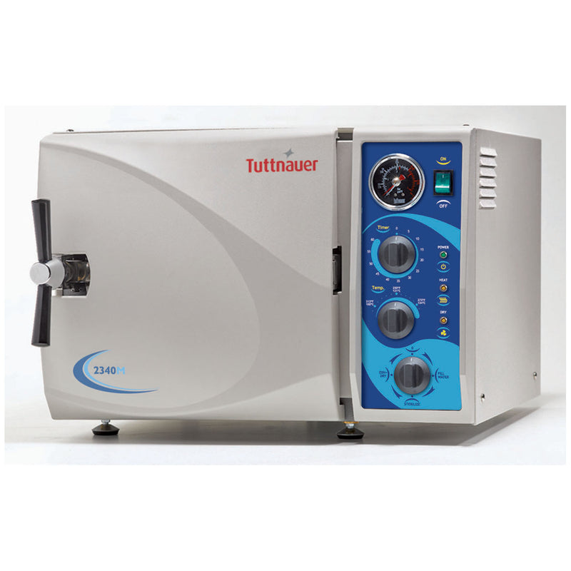 AUTOCLAVE, 220V, 10"DIA X 18.7"D CHAMBER SIZE, 6 GALLON VOLUME, 4 TRAYS, SOLD AS EACH TUTTNAUER 10000068