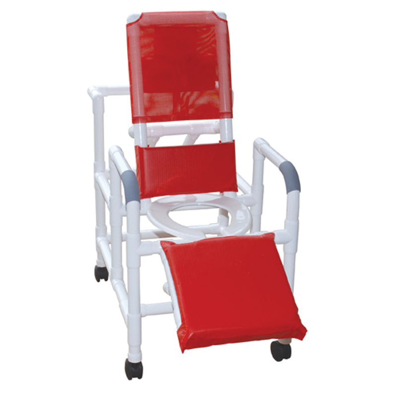 ARTICULATING BATH CHAIR WITH BASE & CASTERS, SOLD AS EACH MJM 10000133