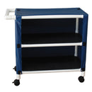 2-SHELF UTILITY/ LINEN CART & COVER, SOLD AS EACH MJM 10000133