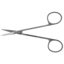 IRIS SCISSOR, ROUND, CURVED, SHARP/ SHARP, 17MM BLADE, RIBBON TYPE, 3¾", SOLD AS EACH BR 10000598