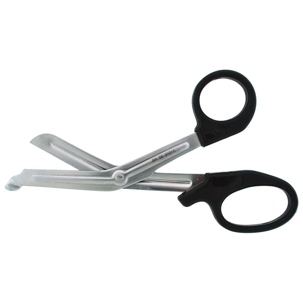 BANDAGE & UTILITY SCISSOR, BLACK HANDLE, 7½", SOLD AS EACH BR 10000598
