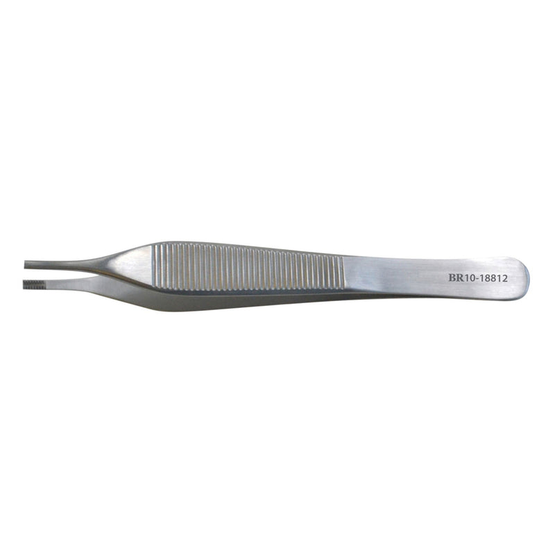 Br Surgical Brown-Adson Forceps Brown-Adson Tissue Forcep, 7X7 Side-Grasp Teeth, 4_" -BR10-18812