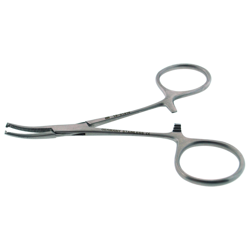 HARTMAN HEMOSTATIC FORCEP, 1X2 TEETH, STRAIGHT, 4", SOLD AS EACH BR 10000598