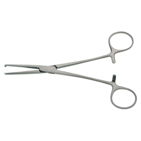ROCHESTER-OSCHNER HEMOSTATIC FORCEP, 1X2 TEETH, STRAIGHT, 6¼", SOLD AS EACH BR 10000598