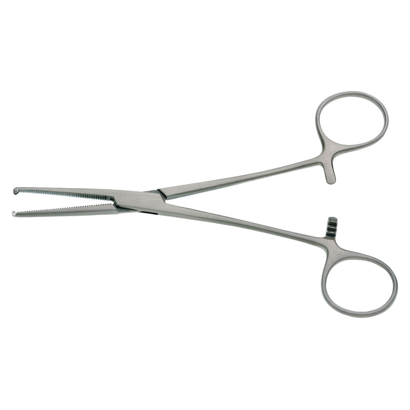 KOCHER HEMOSTATIC FORCEP, DELICATE, 1X2 TEETH, STRAIGHT, 5½", SOLD AS EACH BR 10000598