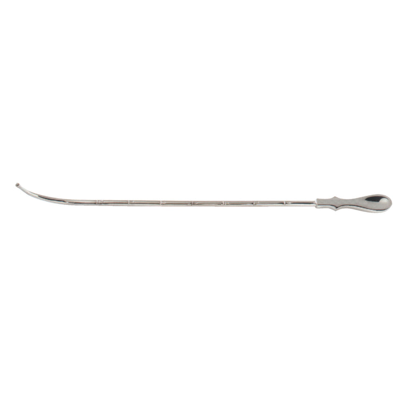 SIMPSON UTERINE SOUND, GRADUATED , SILVER-PLATED, WORKING LENGTH 9", SOLD AS EACH BR 10000598