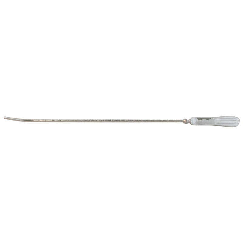 SIMS UTERINE SOUND, GRADUATED , MALLEABLE, SILVER-PLATED, 13", SOLD AS EACH BR 10000598