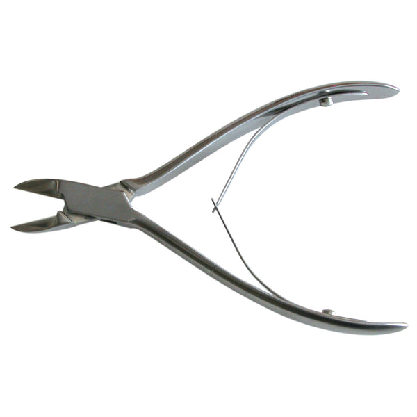 NAIL NIPPER, STRAIGHT JAWS, DOUBLE SPRING WITH LOCK, 5½", SOLD AS EACH BR 10000598