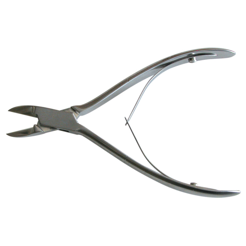 NAIL NIPPER, STRAIGHT JAWS, DOUBLE SPRING WITH LOCK, 5½", SOLD AS EACH BR 10000598