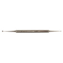 EXCAVATOR-PROBE CURETTE, DOUBLE END WITH HOLE, 2.5MM-1.5MM, 5½", SOLD AS EACH BR 10000598