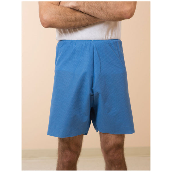SHORTS, ADULT MEDIUM, BLUE, 100/CS, SOLD AS CASE ENCOMPASS 10000646