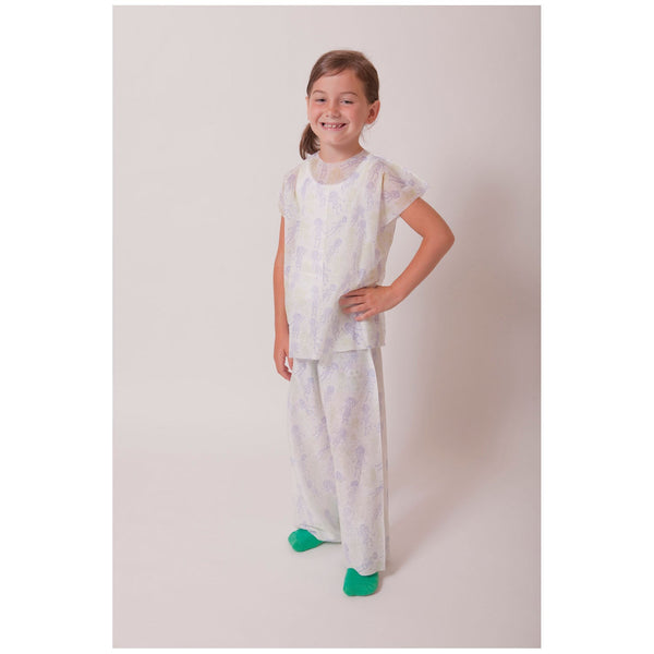 Encompass Pajama Bottoms Pajama Bottom, 13 Years To Adult, Blue, 100/Cs -46152-13A