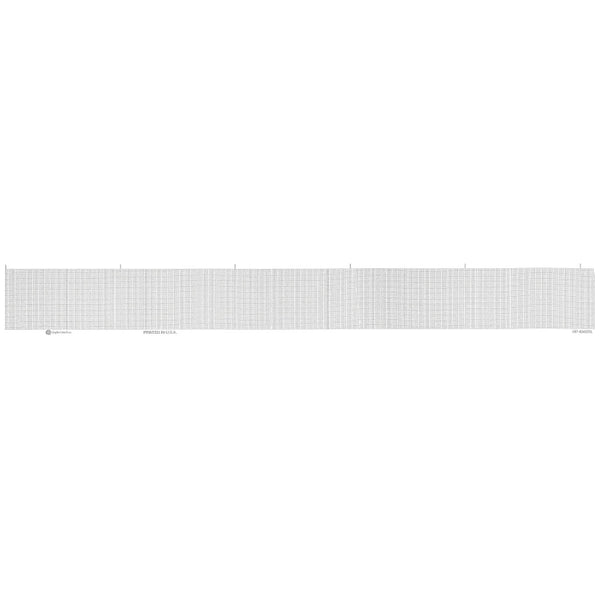 Graphic Controls Cardiology Chart Paper Chart Paper, Hewlett Packard 40457A, 1.97" X 100 Ft, Black Grid, 50/Cs -7G10632900