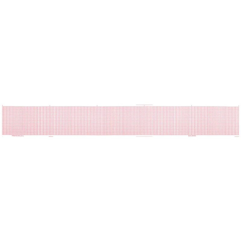Graphic Controls Cardiology Chart Paper Chart Paper, Burdick 0079858, 1.97" X 150 Ft, 50/Cs -7G31070652