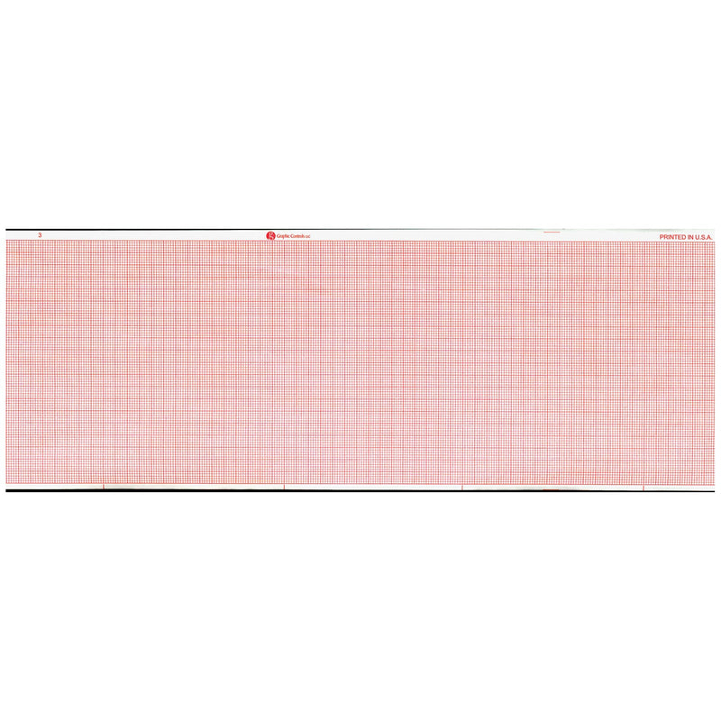 Graphic Controls Cardiology Chart Paper Chart Paper, Physio-Control 80531-03, 4.19" X 73 Ft, 18/Cs -7G31091427