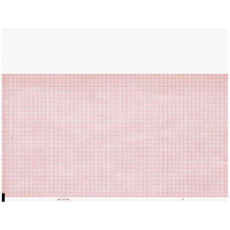 Graphic Controls Cardiology Chart Paper Chart Paper, Zoll 8000-0301, 3.54" X 59 Ft, 20/Cs -7G32015945