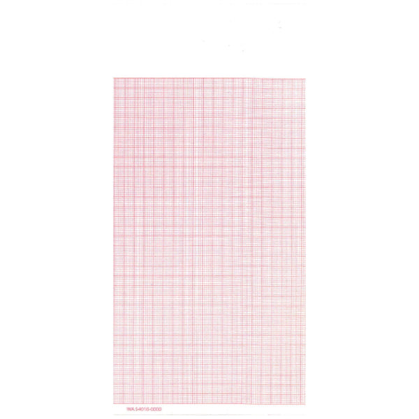 Graphic Controls Cardiology Chart Paper Chart Paper, Welch Allyn 94018-0000, 8_" X 183 Ft, 5/Cs -7G32018260