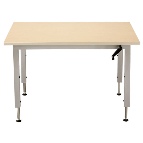 WORKSTATION, 48"L X 24"W, RECTANGULAR, UNDERMOUNTED HAND-CRANK, AVAILABLE IN ALL FINISHES, INDICATE COLOR CODE, SOLD AS EACH POPULAS 10000819