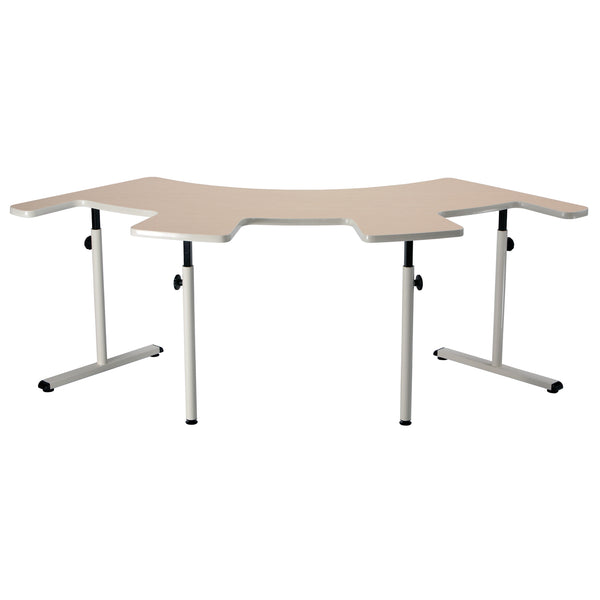 ADJUSTABLE STUDENT DESK WITH STORAGE & TILT, 40"L X 24"W, AVAILABLE IN ALL FINISHES, INDICATE COLOR CODE, SOLD AS EACH POPULAS 10000819