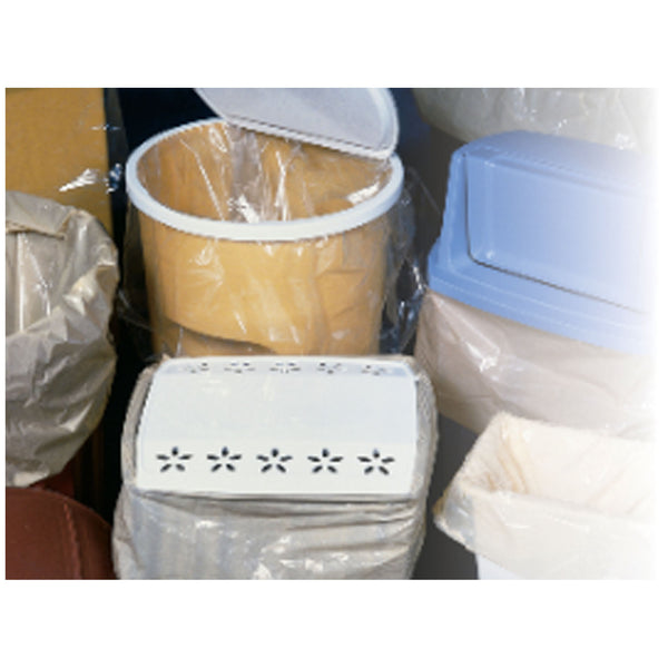 TRASH CAN LINER, HIGH DENSITY, 7-10 GAL, 6 MICRONS, 24" X 24", 1000/CS, SOLD AS CASE LK 10000874