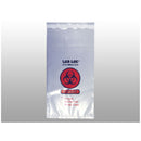 TRANSFER BAG, 3 WALL SPECIMEN, BIOHAZARD, ADHESIVE CLOSURE, CLEAR, 2 MIL, 6" X 10", 1000/CS, SOLD AS CASE LK 10000874