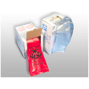 INFECTIOUS WASTE LINER, BIOHAZARD, LOW DENSITY, RED, 1.5 MIL, 30" X 36", 80/CS, SOLD AS CASE LK 10000874