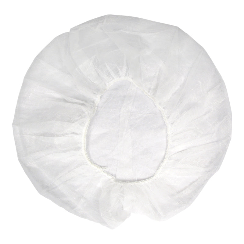 POLYPROPYLENE BOUFFANT CAP, 21", 500/CS, SOLD AS CASE HOSPECO 10000901