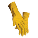 LATEX GLOVE, FLOCK LINED, YELLOW, LARGE, 10 DZ PR/CS, SOLD AS CASE HOSPECO 10000901