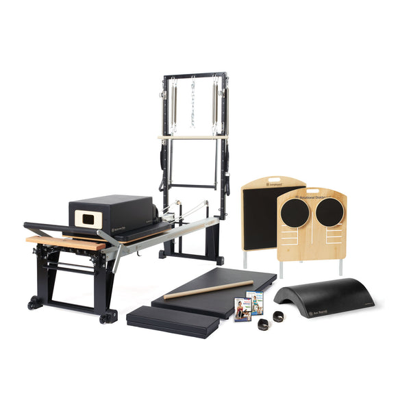 PILATES REHAB STUDIO 1 – MATWORK & REFORMER INCLUDES 1 EA: V2 MAX PLUS REHAB REFORMER, MAT CONVERTER, PADDED PLATFORM EXTENDER, RE, SOLD AS EACH MERRI