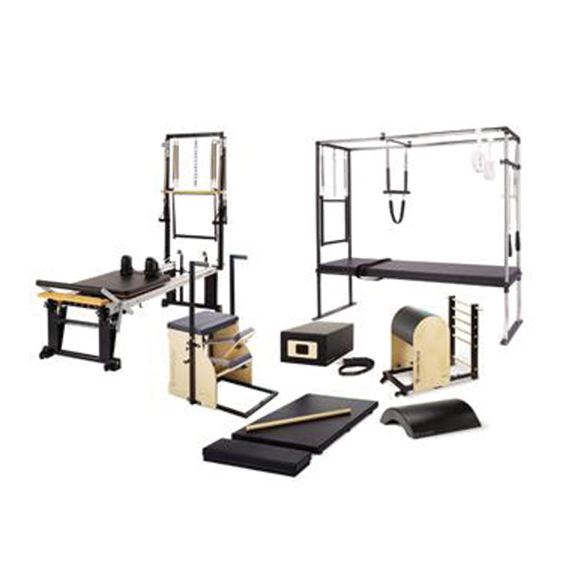 REHAB ONE-ON-ONE STUDIO BUNDLE INCLUDES 1 EA: REHAB V2 MAX PLUS REFORMER, MAT CONVERTER, PADDED PLATFORM EXTENDER, REFORMER BOX, M, SOLD AS EACH MERRI