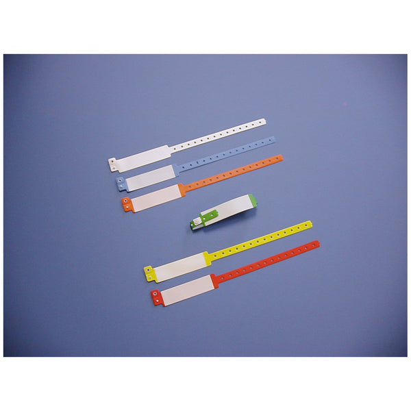 INFANT IMPRINTER BAND, 2¼" X ¾", SPECIFY COLOR, WHITE, PINK OR LIGHT BLUE, 250/BX, SOLD AS BOX PRECISION 10001102