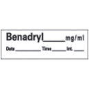 ALFENTANIL SYRINGE LABELS, BLUE, 500"/RL, SOLD AS ROLL PRECISION 10001102