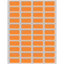 SINGLE PLY LABELS, WHITE, ON 8½" X 11" SHEETS, 1" X 2 5/8", 3,000/BX, SOLD AS BOX PRECISION 10001102