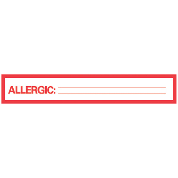 ATTENTION PATIENT CHART LABELS, 1" X 5", WHITE, 100/RL, SOLD AS ROLL PRECISION 10001102