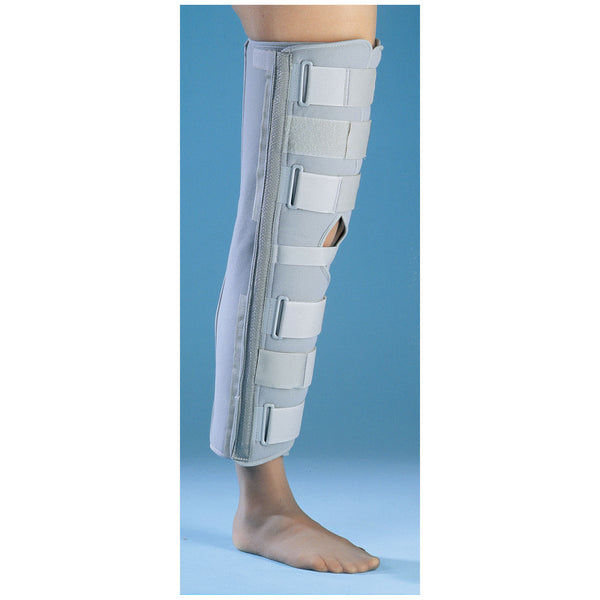 KNEE SPLINT, 16"L, UNIVERSAL, 29" MAX THIGH CIRC., SOLD AS EACH DJO, 105