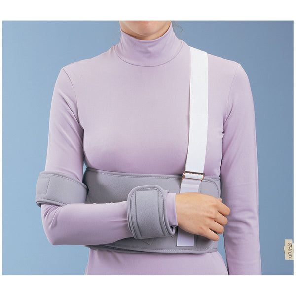 ADULT SHOULDER IMMOBILIZER, CONTOURED, UP TO 52" WAIST, UNIVERSAL, SOLD AS EACH DJO, 105