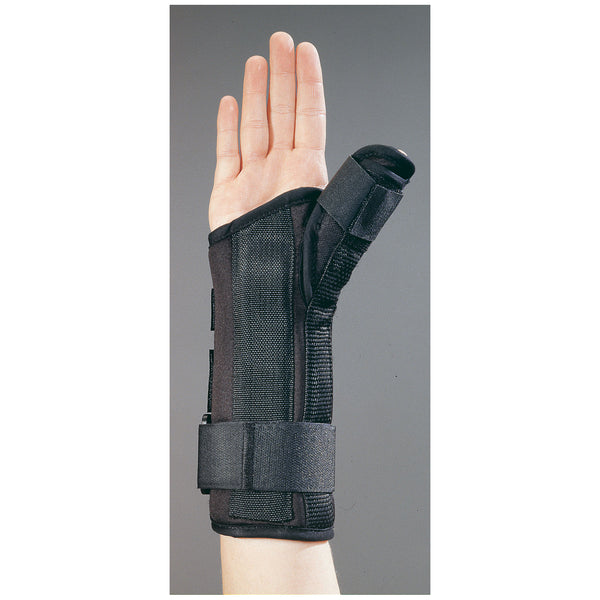 WRIST SUPPORT, LEFT, ABDUCTED THUMB, LARGE, 7½" - 8½", SOLD AS EACH DJO, 105