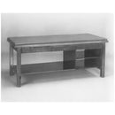 TABLE, FULL SHELF & STORAGE UNIT, 30"W X 78"L X 32"H, SOLD AS EACH PROFEX 107