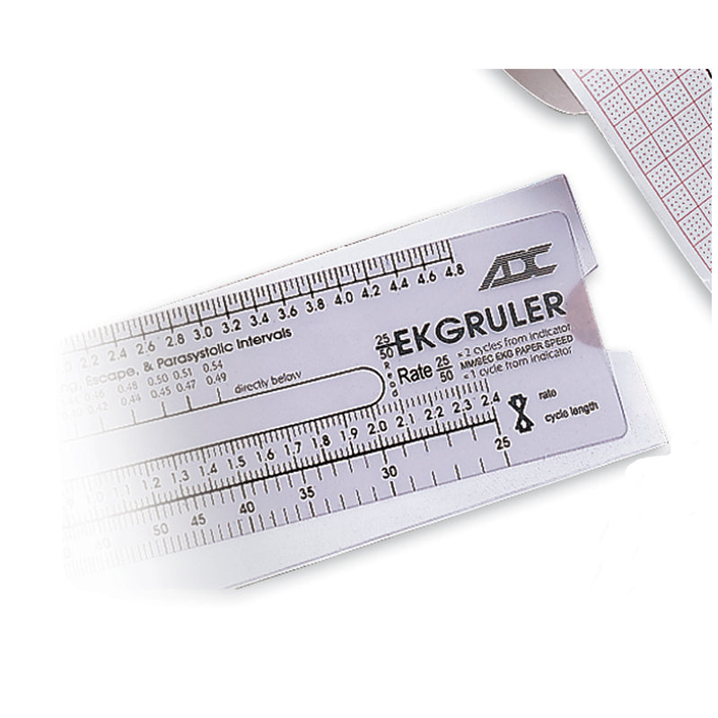 EKG RULER, SOLD AS EACH AMERICAN 10