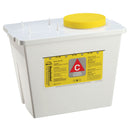 CHEMO CONTAINER, 8 GAL, YELLOW, 10/CS, SOLD AS CASE BEMIS 17