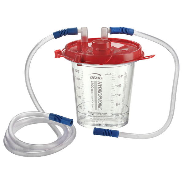 SUCTION CANISTER, 800CC, 100/CS, SOLD AS CASE BEMIS 17
