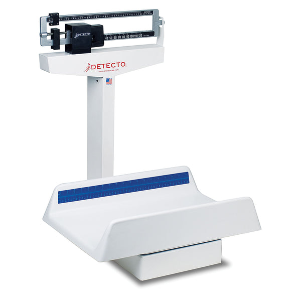 BABY SCALE, WEIGHBEAM, TRAY, 130 LB X 1 OZ, SOLD AS EACH DETECTO 233