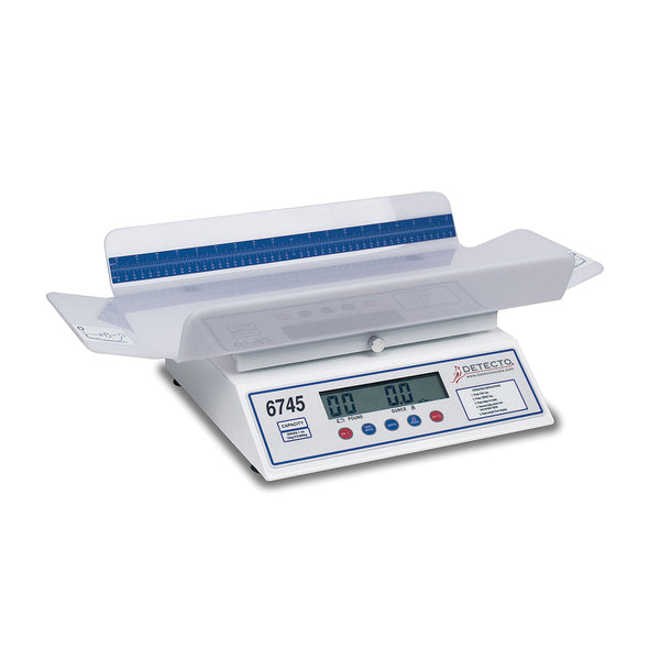 BABY SCALE, DIGITAL, 30 LB X .1 OZ / 15 KG X .005 KG, SOLD AS EACH DETECTO 233