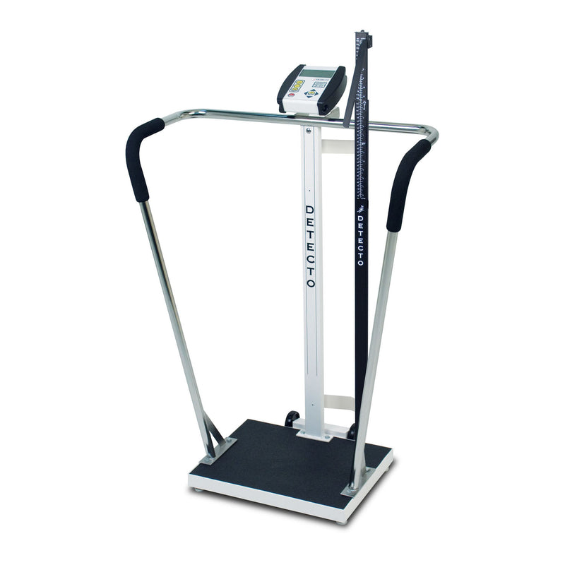 BARIATRIC SCALE, DIGITAL, 600 LB X .2 LB / 270 KG X .1 KG, 18IN X 14IN PLATFORM, SOLD AS EACH DETECTO 233