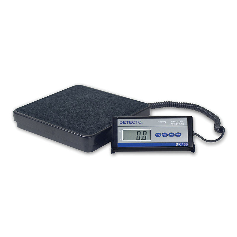 HEALTHCARE SCALE, DIGITAL, 400 LB X .2 LB / 180 KG X .1 KG, SOLD AS EACH DETECTO 233