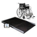 FLOOR SCALE, 4' X 4', 1000 LB CAPACITY, RAMP, MV1 INDICATOR, SOLD AS EACH DETECTO 233