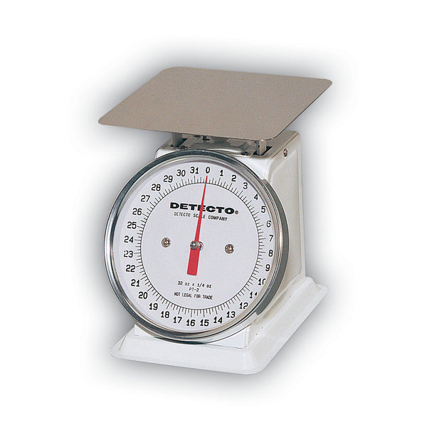 TOP LOADING ROTATING DIAL SCALE, 5.75" X 5.75", 1000 GRAM CAPACITY, SOLD AS EACH DETECTO 233