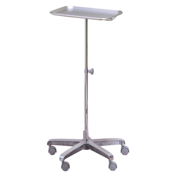 Brewer Instrument Stands Mobile Instrument Stand, Stable Five-Leg Cast Aluminum Base -43465