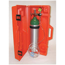 EMERGENCY OXYGEN UNIT, 1502E CYLINDER, 1441 FIXED FLOW REGULATOR , MANUAL RESUSCITATOR, MASK & TUBE, CARRYING CASE, EMPTY, SOLD AS EACH MADA 75